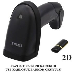 Resim TAZGA TSC-852 KABLOSUZ 2D BARKOD OKUYUCU USB 