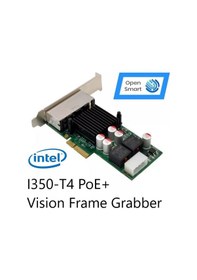 Resim Intel I350 4 Port 1GbE PoE+ Vision Frame Grabber Nic - OPS7246NT 