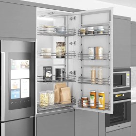 Resim Dizaynaks İkiz Kiler Ünitesi 170-185 Cm 