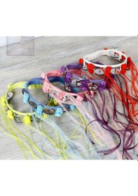 Resim Süslü Nedime Tefleri Kına Gecesi Malzemeleri 5 Adet 