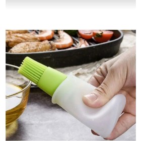 Resim Pompalı Silikon Yağ Fırçası, Yucarlak Uçlu ve Pratik Kullanım Için Tasarlandı 