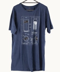 Resim D175. Teknik Kadeh, Erkek Tişört XL 