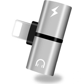 Resim Codegen Apple iPhone Uyumlu Lightning 2 Port Çoklayıcı Dönüştürücü Gümüş Adaptör CDG-CNV43 
