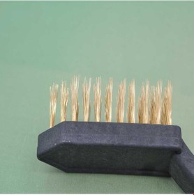Resim Metal Tel Fırça Plastik Saplı Pas Kir Sökme Temizleme Fırçası 50 