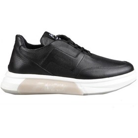 Resim Marcomen 17340 Hakiki Deri Siyah Erkek Günlük Ayakkabı 001 