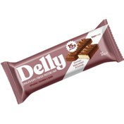 Resim DELLY Çikolata Kaplı Yüksek Proteinli Bar - Orman Meyveleri Aromalı 40g 