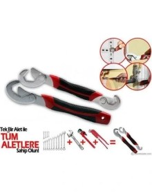 Resim Ctn Paltava Çok Amaçlı Nano Grip Kurbağacık Akıllı Ingiliz Anahtarı Set 2'li 