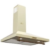 Resim GL General Rustic 90 CM Krem Duvar Tipi Ankastre Davlumbaz 
