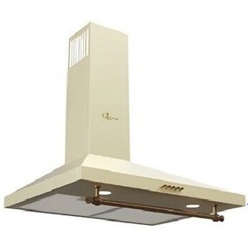 Resim GL General Rustic 90 CM Krem Duvar Tipi Ankastre Davlumbaz 