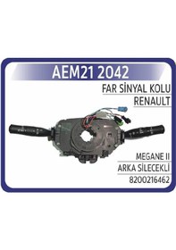 Resim Far Sinyal Silecek Kolu Megane 2 Hb Sport T. Arka Silecek Sisli Yol Bil. Airbag 8200216462 Aem 