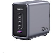 Resim Ugreen Nexode 4XUSB-C 1XUSB-A 300W Gan 5 Portlu Hızlı Şarj Cihazı İstasyonu 