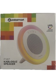 Resim Polosmart FS87 KABLOSUZ SPEAKER LED AMBİYANS AYDINLATMALI 