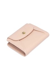 Resim Tergan Pudra Deri Kadın Cüzdan - S1cb00005714-z96 Pudra 