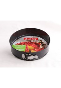 Resim Aless Yanmaz Yapışmaz 24 Cm Kelepçeli Kek Kalıbı Siyah 