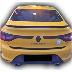 Resim Renault Megane 4 Uyumlu Yedek Parça Yarasa Kanat Spoiler Boyasız 
