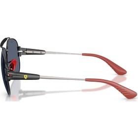 Resim Rb 3762m F00987 58 Ray-Ban Scuderia Ferrari Güneş Gözlüğü Siyah 