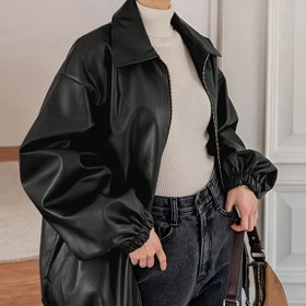 Resim 2025 İlkbahar ve Sonbahar Yeni Kadın Şık Ceket Rahat Uzun Kollu Bol Üst 