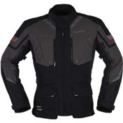 Resim Modeka Panamerıcana Iı Waterproof Ceket Siyah Koyu Gri 