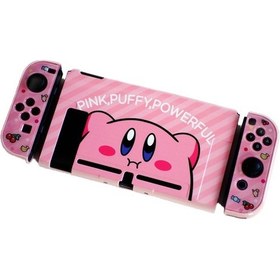 Resim Jzcat Nintendo Switch Bölünmüş Kılıf Oyun Teması Renkli Kılıf Sert Kılıf-a148 
