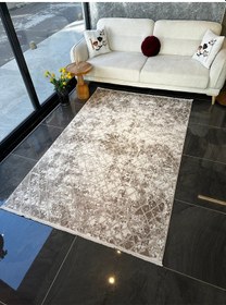Resim Still Halı Salon, Oturma, Yatak Odası Halısı Desen Kodu 77788-070 Bej 