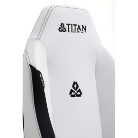Resim Titanseat Throne Leather White Oyuncu Koltuğu 