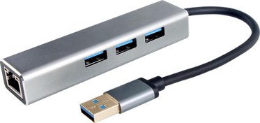 Resim DH312A Usb 3.0 To USB3.0-3+RJ45 Çoklayıcı Vcom