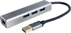 Resim DH312A Usb 3.0 To USB3.0-3+RJ45 Çoklayıcı Vcom