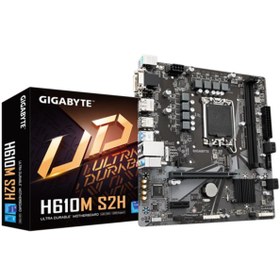 Resim GIGABYTE H610M-S2H-DDR5 5600MHZ 1XVGA 1XHDMI 1XDP 1XDVI 1XM.2 USB 3.2 MATX 1700P (12. \u002F 13. VE 14. NESİL İŞLEMCİ UYUMLU) 