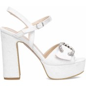 Resim Elit Pm08 K2051-1t Kadın Platform Ayakkabı Beyaz Beyaz 