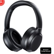 Resim ROSSTECH Sounparty Rs-600 ANC Mikrofonlu Bluetooth 5.3 Kulaküstü Kulaklık- ANC-ENC 20 Saat Kullanım 