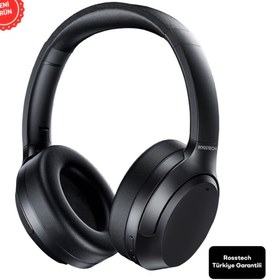 Resim ROSSTECH Sounparty Rs-600 ANC Mikrofonlu Bluetooth 5.3 Kulaküstü Kulaklık- ANC-ENC 20 Saat Kullanım 