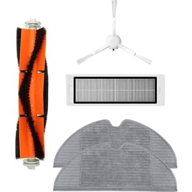 Resim Roborge Xiaomi Vacuum Mop 2 Robot Süpürge Uyumlu 5'li Yedek Parça Seti 