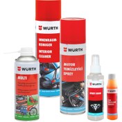Resim Würth Araç Bakım Kiti + Araç Kokusu ve Cam Sabunu 