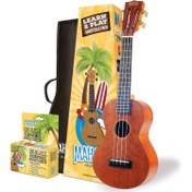 Resim Mahalo MJ2TBRK Java Series Concert Ukulele Seti (Trans. Brown) 