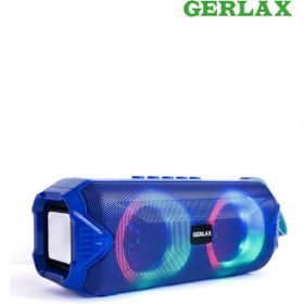 Resim GERLAX S2 Taşınabilir Led Işıklı 1500 Mah Bluetooth Speaker Hoparlör 