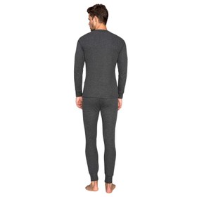 Resim Yetişkin Termal İçlik Set - Thermoform - Soft Unisex - Antrasit - XXL 
