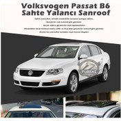 Resim Wv Passat B6 Parlak Siyah Yalancı Çakma Sahte Sunroof 