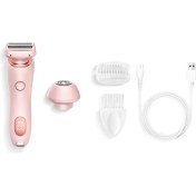 Resim Beautibloom Razor, Livora Electric Razor, Ev Için Razor Epilator, 2&#39;den 1 Electric Tıraş Taşıcı Kadınlar Için Jilet (Yurt Dışından) 