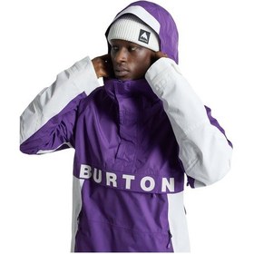 Resim Burton Burton Frostner Anorak Erkek Mor Snowboard Ceketi 3903 