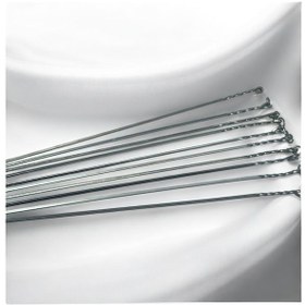 Resim 10 Adet Galvanizli Kare Ciğer Şişi - 10 Adet Kuşbaşı Şişi - 10 Adet Ciğer Şişi Yassı- 1 Şiş Kutusu 