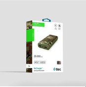 Resim TTEC Taşınabilir Power Bank Şarj Aleti Yeşil Kamuflaj Recharger 20.000mah HIZLI TESLİMAT Uygun Fiyat 100 Müşteri Memnuniyet