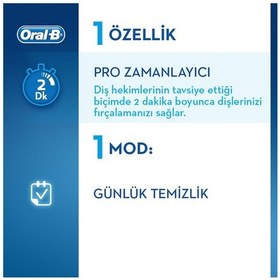 Resim Oral-B Çocuklar İçin Şarj Edilebilir Diş Fırçası D100 Cars Özel Seri 