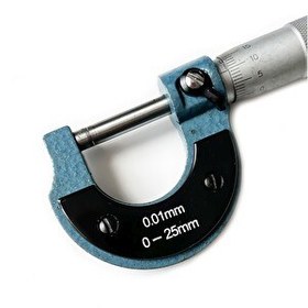 Resim Aek-Tech 0-25 MM 0.01 MM Mekanik Mikrometre 