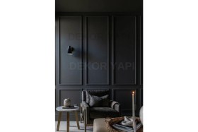 Resim Diecor Dekoratif Boyanabilir 1 Adet 4 cm Eğimli Polistren Duvar Çıtası 