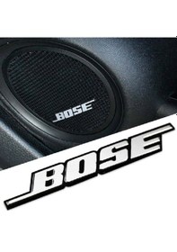 Resim Bose Hoparlör Logo Amblem 1 Set 2 Parça Yapıştırmalı Model 