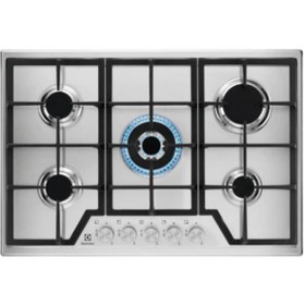 Resim Electrolux Kgs7536sx 75 Cm Wok Gözlü Inox Ankastre Ocak 