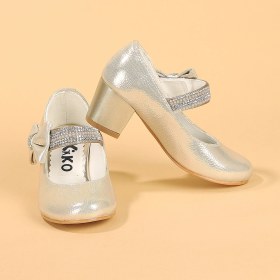 Resim Kiko 752 Vakko Günlük Kız Çocuk 4 cm Topuk Babet Ayakkabı 