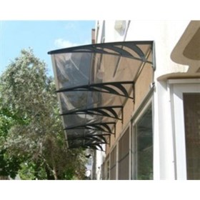 Resim Genel Markalar TF STD 1.12 Kapı Üstü Sundurma 120 X 100 Bronz 3 mm Solid Levha 