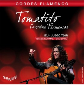 Resim Savarez T50R Tomatito Normal Tension Flamenco Gitar Teli 