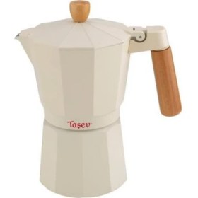 Resim Bambum Garen - Moka Pot 6 Fincan Bej 
